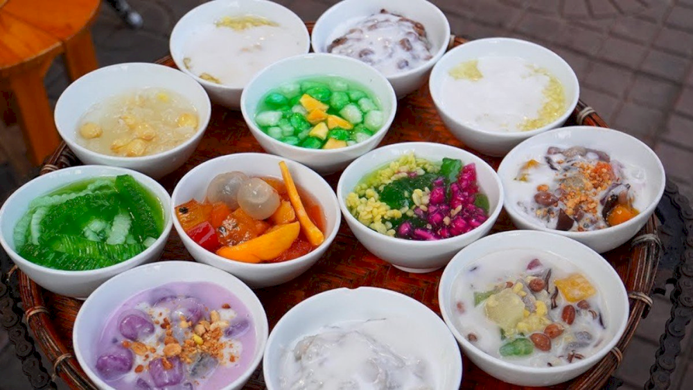 Che Yenのベトナムデザートは色彩も風味も多彩で魅力的です